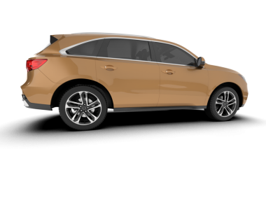 Siyah arka planı olan modern SUv