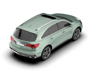 Araba beyaz arka planda izole edilmiş. 3d oluşturma -