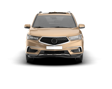 Beyaz arka planda lüks modern araba