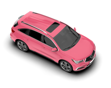 Modern araba. 3d oluşturma