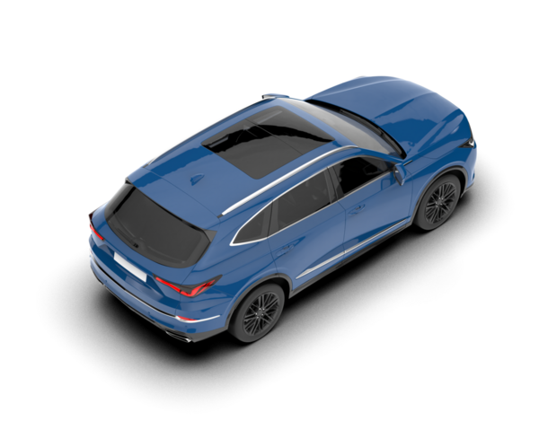 Bir arabanın 3 boyutlu resmi