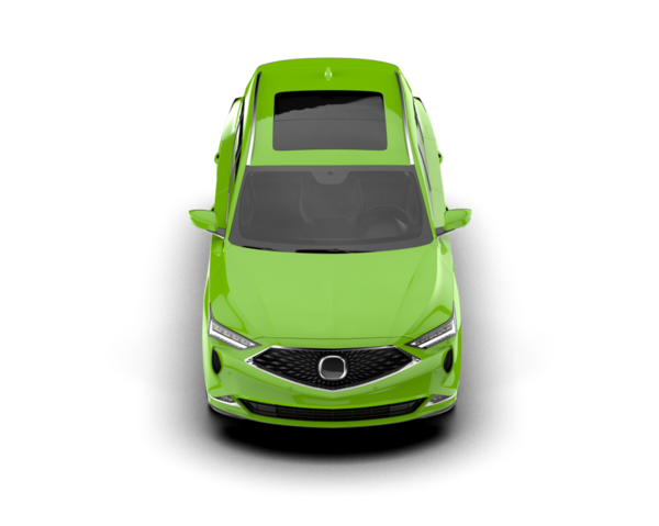 Modern araba. 3d oluşturma