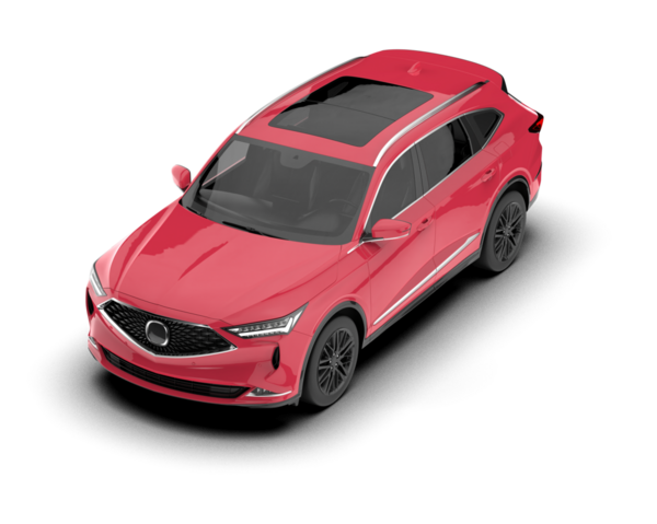 Modern araba. 3d oluşturma.