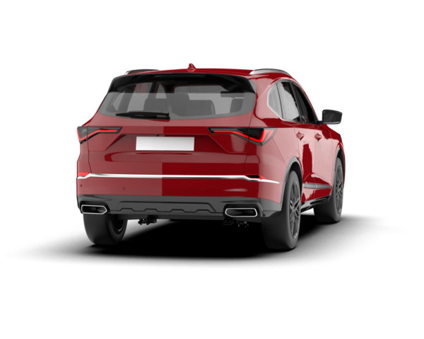 Gri arka planda modern araba