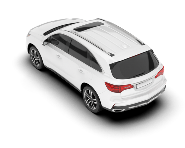 modern lüks araba beyaz arka planda izole edilmiş