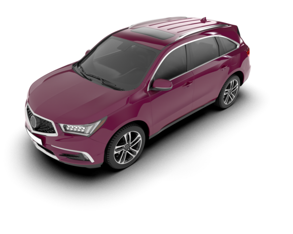 Gerçekçi bir SUV arabası. 3 boyutlu arka plan görüntüsü. 3 d