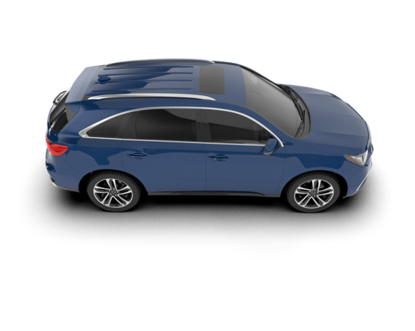 Modern araba arka planda izole edilmiş. 3d oluşturma