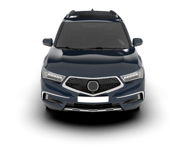 araba beyazda izole edildi