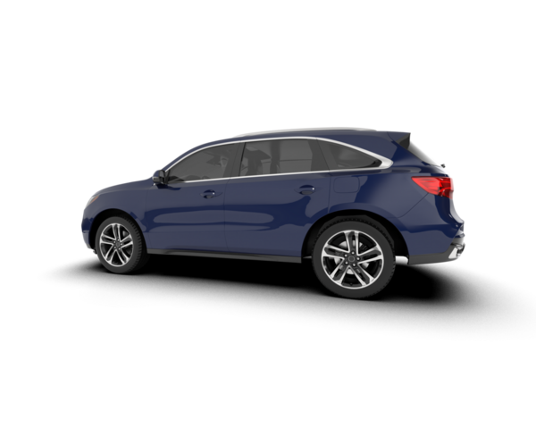 Araç yan görünümü beyaz arkaplanda izole edildi