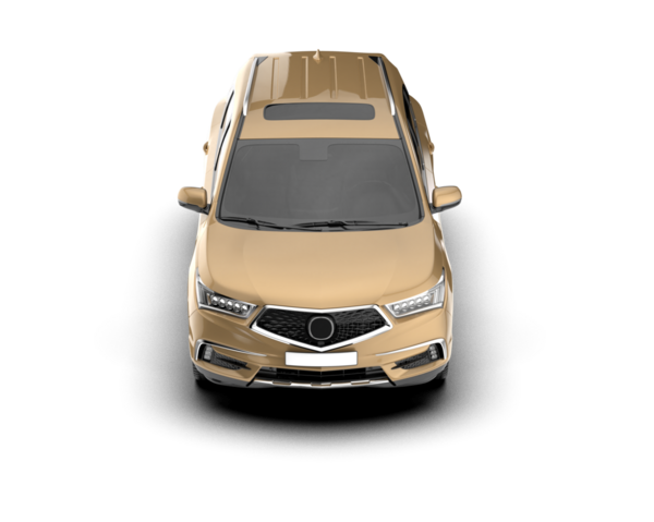 modern araba beyaz arka planda izole edilmiş