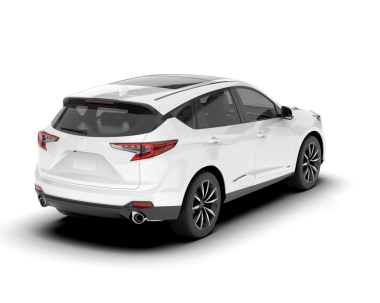 Araba beyazda izole edilmiş. 3d görüntüleme - kırpma yolu.