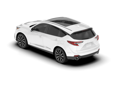 beyaz araba beyaz arkaplanda izole edildi