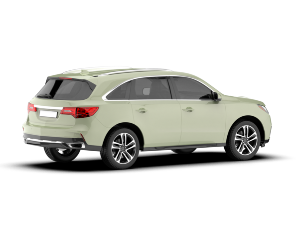 beyaz arkaplandaki modern araba 3 boyutlu görüntüleme