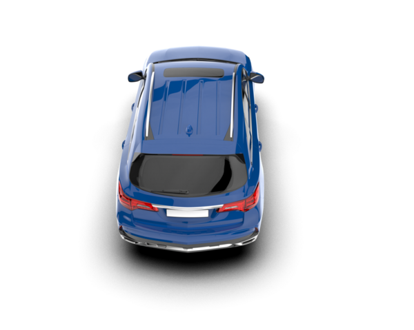 Modern lüks araba beyaz zemin üzerine