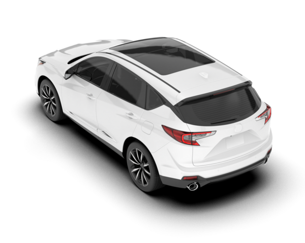 modern araba beyaz arka planda izole edilmiş. 3 boyutlu görüntüleme - 3 boyutlu.