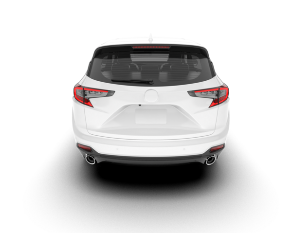 modern beyaz araba gölgeli arka planda izole