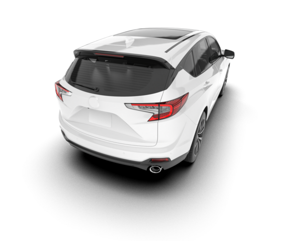 kırpma yolu ve gölge ile beyaz arkaplanda izole araba.