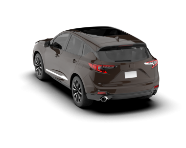 Araba beyaz arka planda izole edilmiş. 3D görüntüleme - illüstrasyon