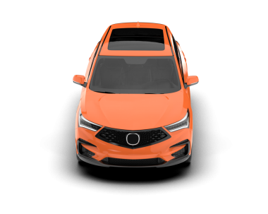 Modern araba. Beyaz üzerine izole edilmiş. 3d oluşturma