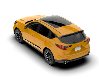 modern lüks araba arka planda kırpma yolu ile izole