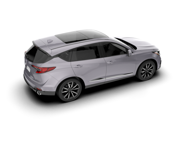 Gri arkaplanda kırpma yolu ile izole edilmiş gerçekçi modern araba