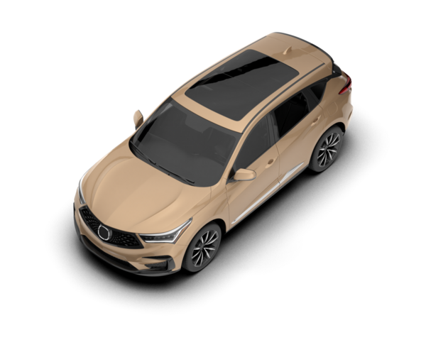 Arka planda izole edilmiş gerçekçi bir araba. 3d resimleme