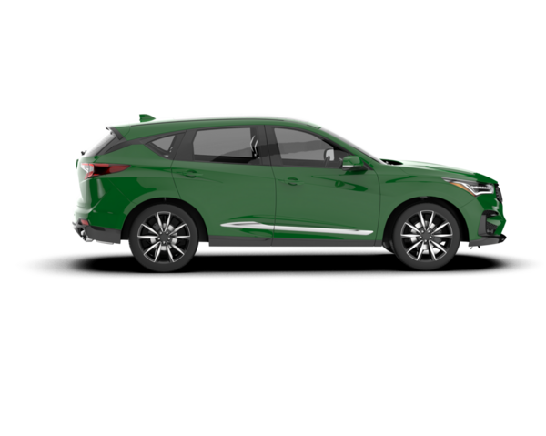 Modern SUV arabası beyazdan izole edilmiş. 3D görüntüleme - 3d illüstrasyon