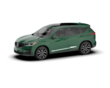 modern yeşil araba. 3d oluşturma