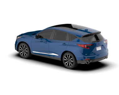 mavi lüks modern araba