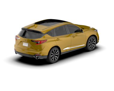 Beyaz arka planda izole edilmiş modern lüks araba. 3d illüstrasyon