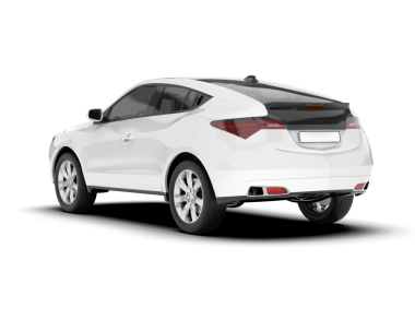 modern araba arka planda