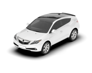 Beyaz kapüşonlu beyaz araba.