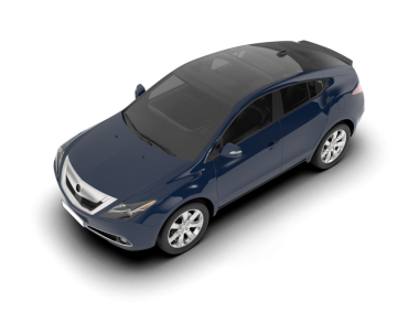 Beyaz arka planda gölgesi olan bir arabanın 3 boyutlu görüntüsü.