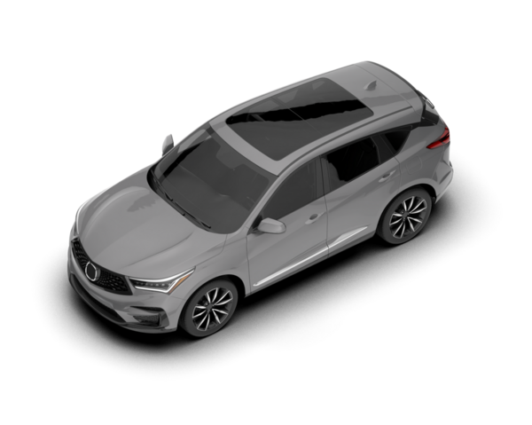 Beyaz arka planda bir araba. 3d illüstrasyon.