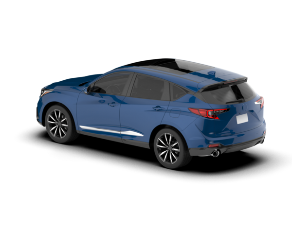 mavi lüks modern araba