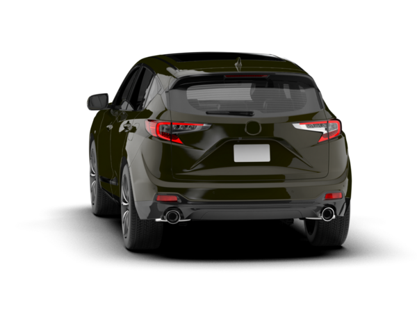 beyaz arka planda modern SUV arabası 3 boyutlu görüntüleme