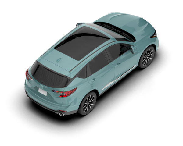 Araç arka planda izole edilmiş. 3d görüntüleme - illüstrasyon