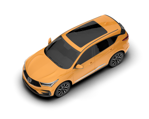 gerçekçi 3D render beyaz üzerinde izole araba