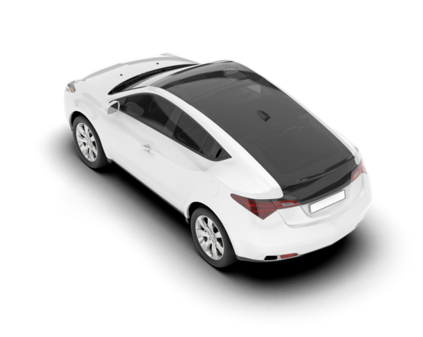 beyaz arkaplandaki araba