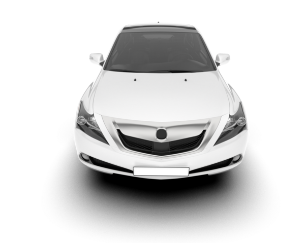 gerçekçi modern araba yan görünümü