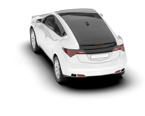 kırpma yolu ile beyaz arkaplanda izole araba