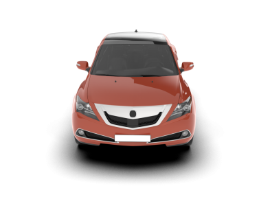 Beyaz arkaplanı olan kırmızı araba