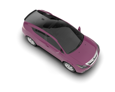 Araba beyaz arka planda izole edilmiş. 3D görüntüleme - illüstrasyon