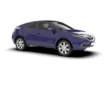 Beyaz arka planda modern bir araba. 3 Boyutlu Hazırlama.