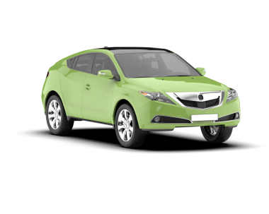 Beyaz arka planda modern bir araba. yüksek kaliteli resimleme