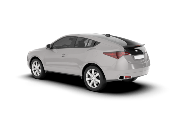 Beyaz arkaplandaki araba