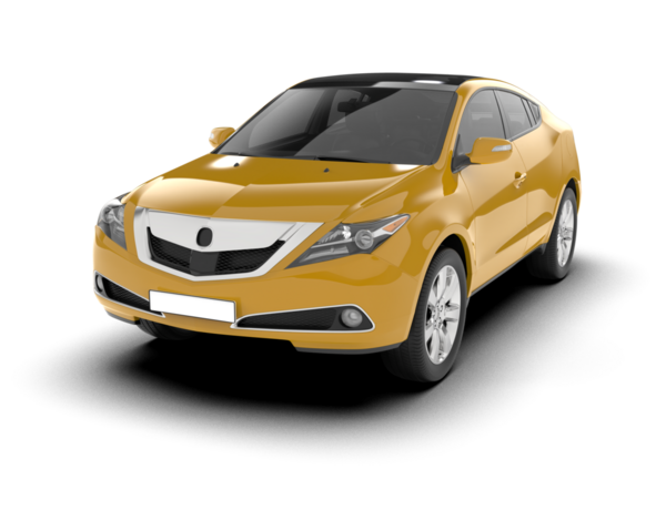 beyaz arkaplandaki araba