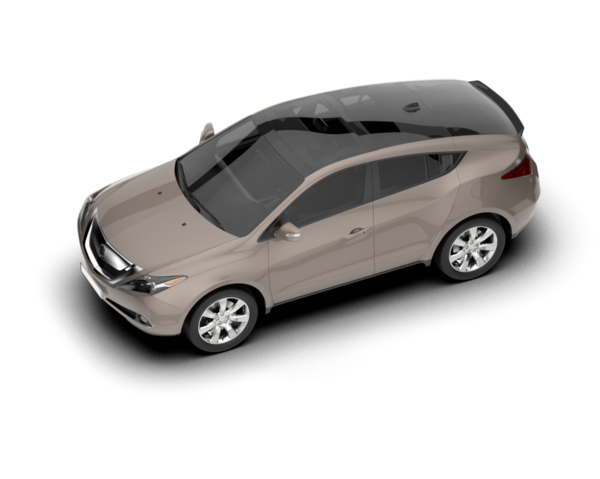 beyaz arkaplanda modern araba