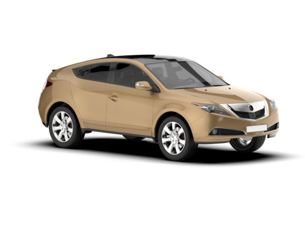 beyaz zemin üzerinde modern araba 3 d illüstrasyon