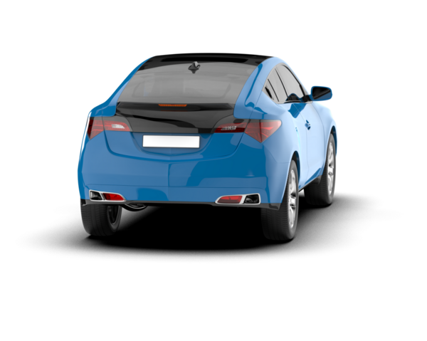 mavi modern lüks SUV araba